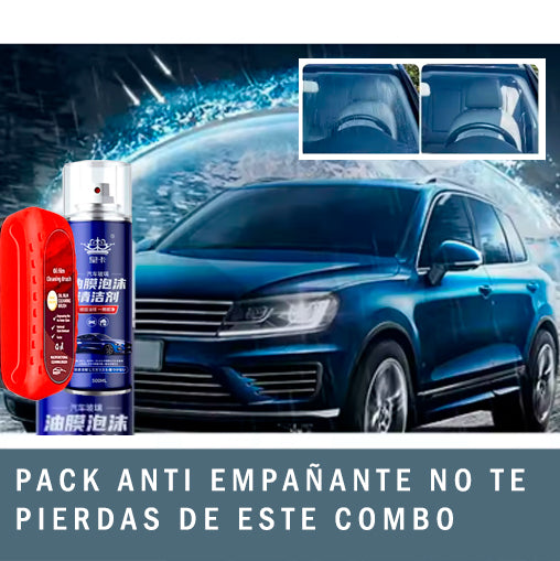 Pack Cepillo + Espuma Anti Empañante