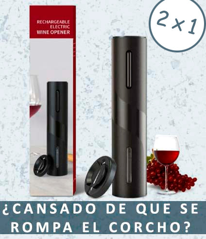 Destapador Sacacorchos Eléctrico