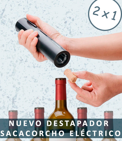 Destapador Sacacorchos Eléctrico