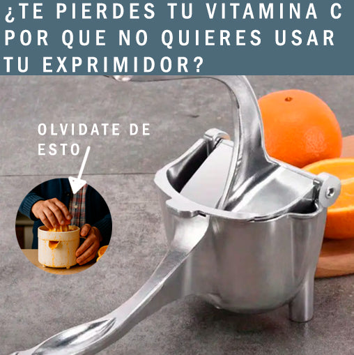 Exprimidor De Frutas Metalico
