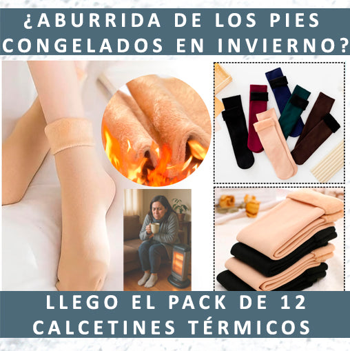 Calcetines térmicos x12 Unidades