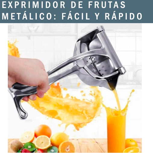 Exprimidor De Frutas Metalico