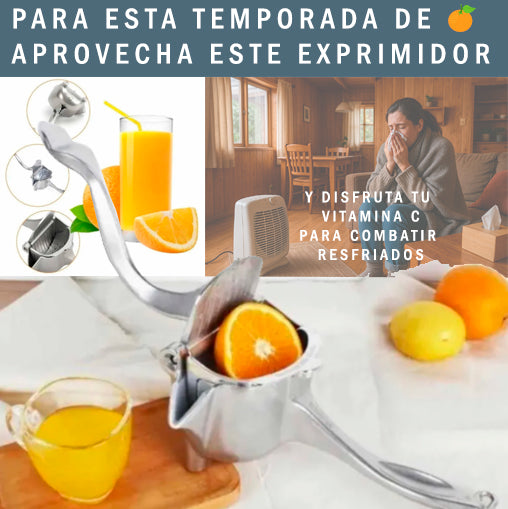 Exprimidor De Frutas Metalico